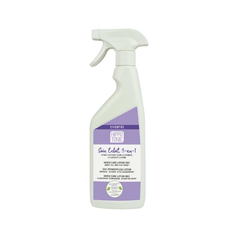 Hippotonic - Spray 3-en-1 nettoyant/ démêlant/ lustrant  Soin Eclat