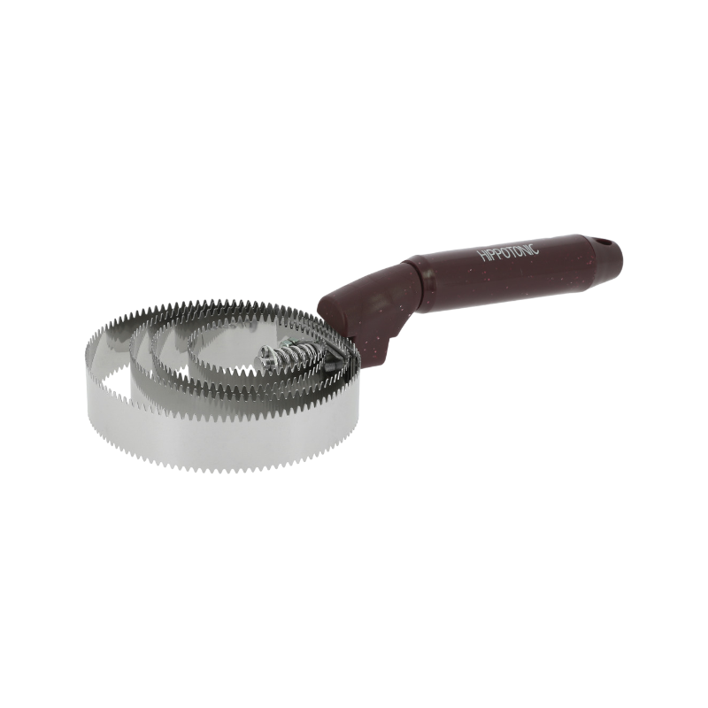Hippotonic - Ronde metallic glitter bordeaux hark 