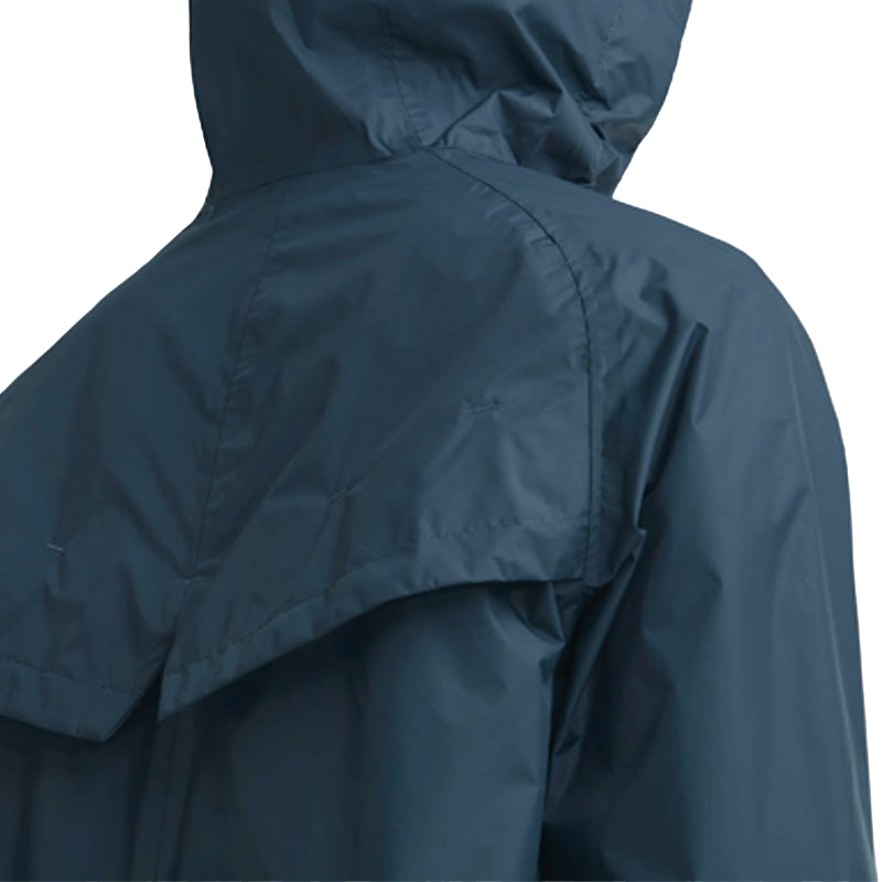 Horse Pilot - Lange wasserdichte Raintech-Jacke für Damen in Marineblau