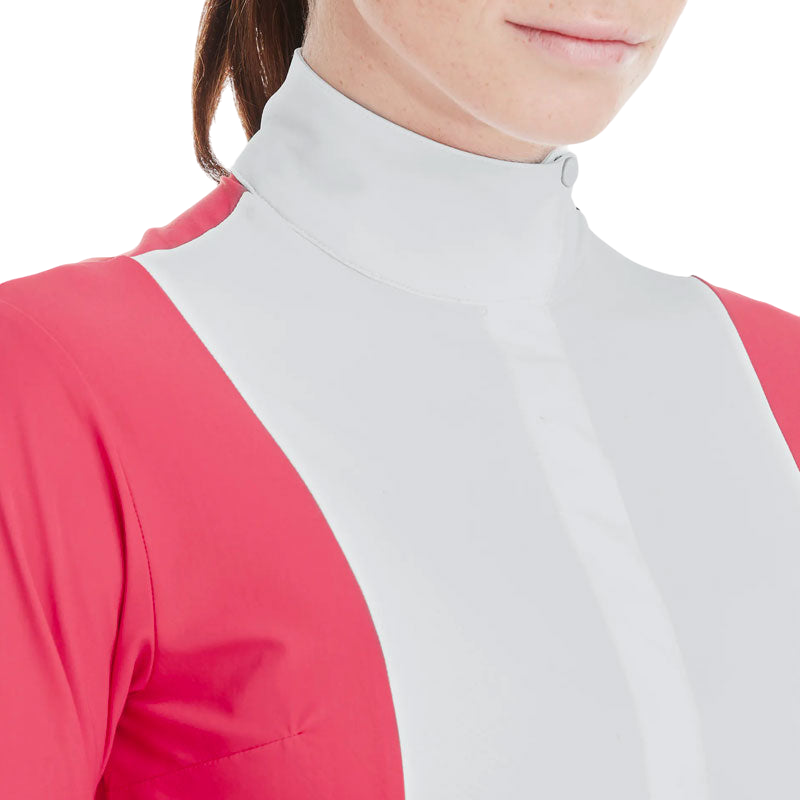 Horse Pilot - Monica rosa Damen-Langarmshirt