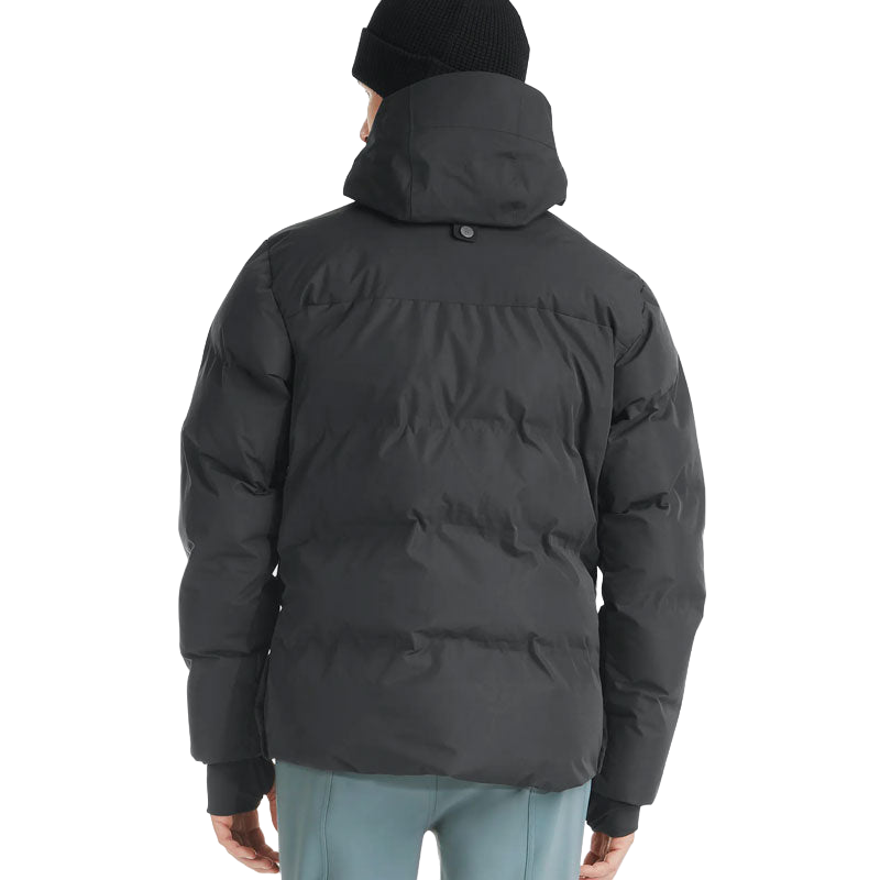 Horse Pilot - Men's long-sleeved down jacket Fahrenheit black