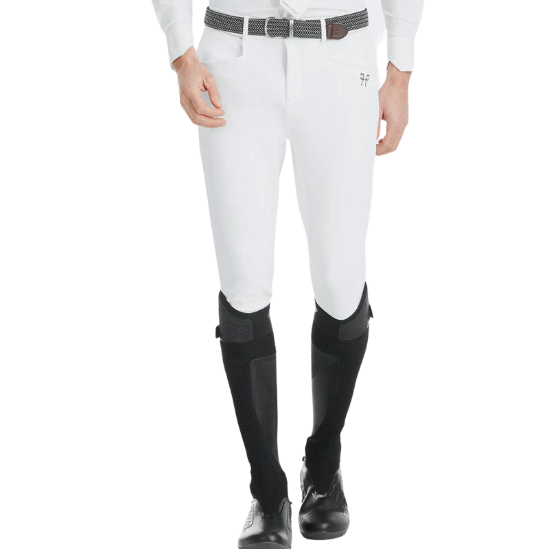 Horse Pilot - Weiße X-Dress-Reithose für Herren