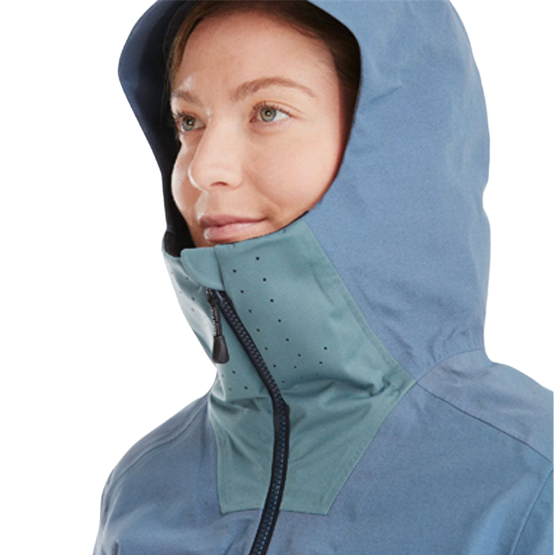 Horse Pilot - Element sky blue women's parka