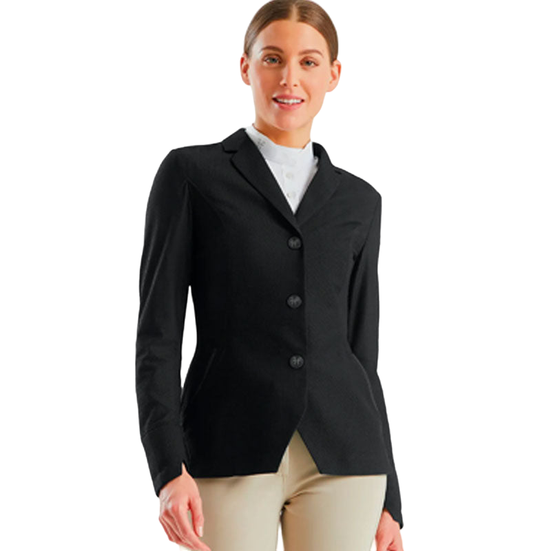 Horse Pilot - Aeromesh women's competition jacket black