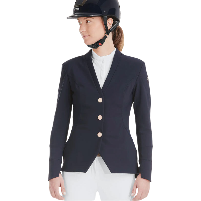 Horse Pilot - Veste de concours femme Aerotech bleu nuit