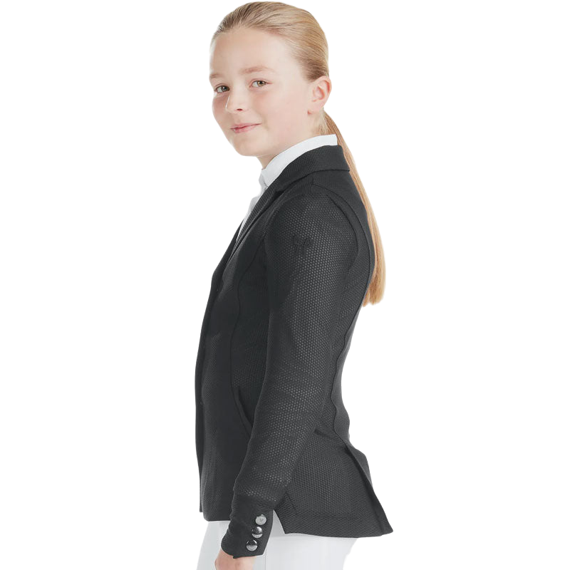 Horse Pilot - Girls' black Aeromesh competition jacket