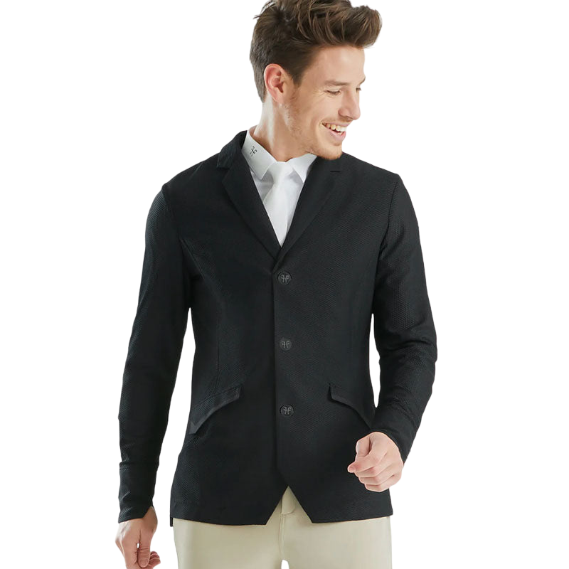 Horse Pilot - Veste de concours homme Aeromesh noir