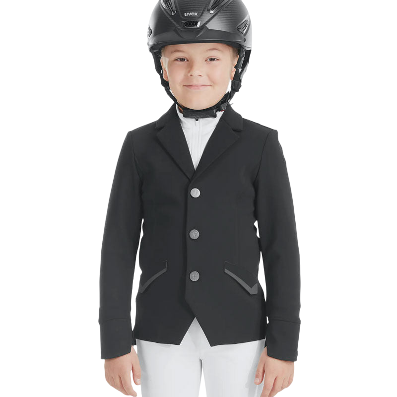 Horse Pilot - Veste de concours garçon Aerotech noir