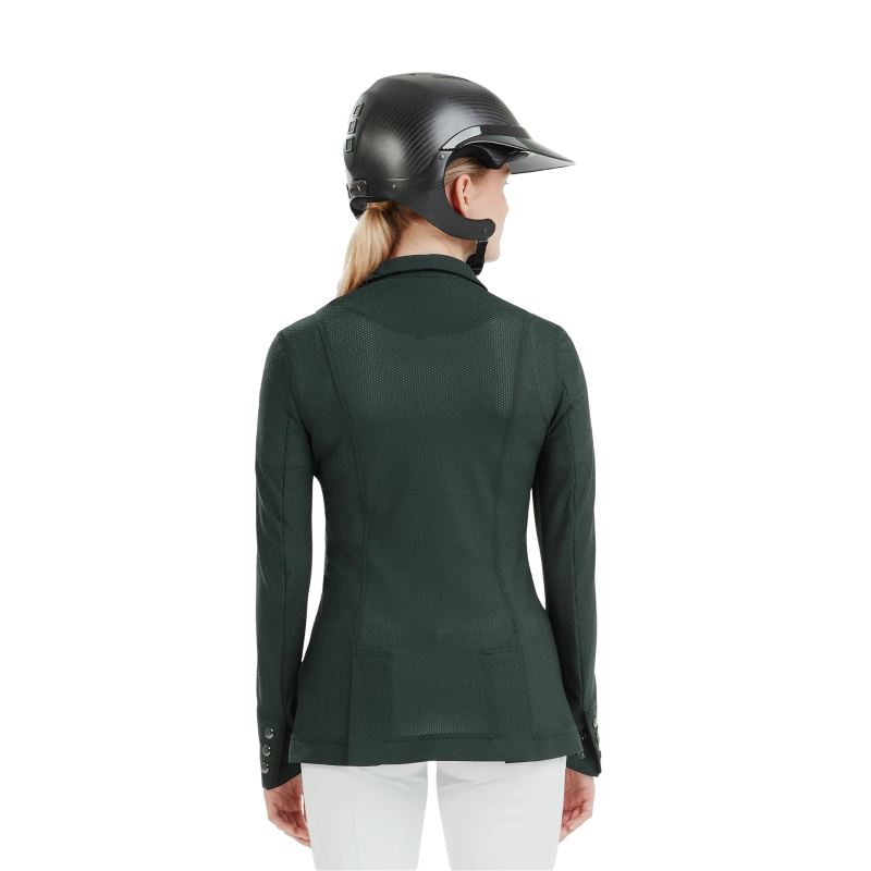 Horse Pilot - Veste de concours femme Aeromesh vert foncé | - Ohlala