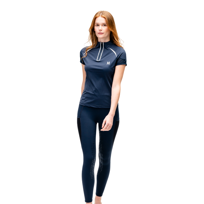 Horseware - Baselayer korte mouwen dames Stamina marine 