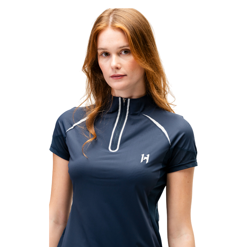 Horseware - Baselayer korte mouwen dames Stamina marine 