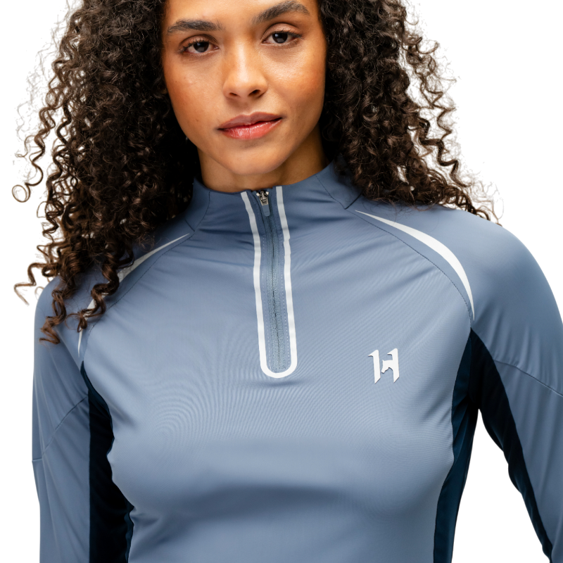 Horseware - Baselayer lange mouwen dames Stamina Hw blauw 