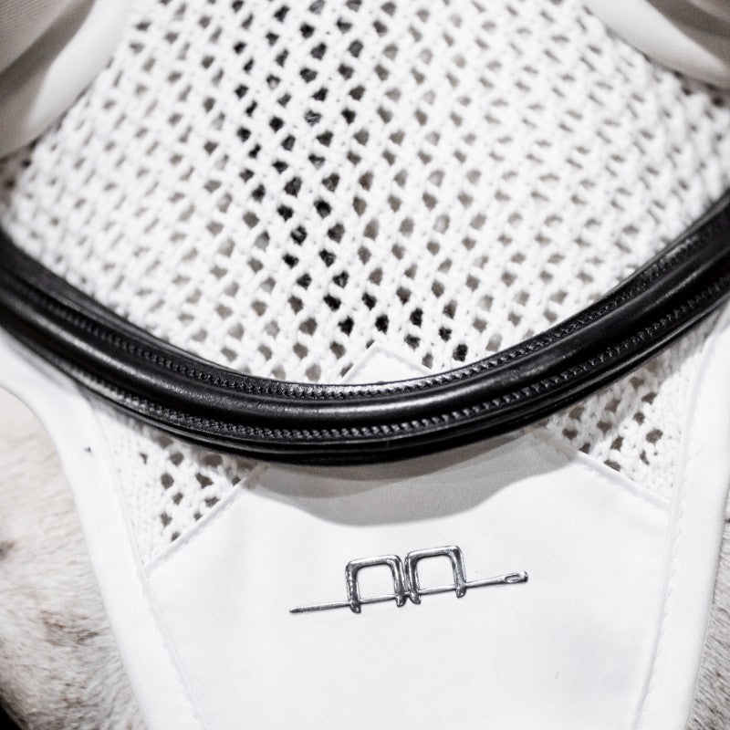 Horseware - White horse bonnet Alessandro Albanese 