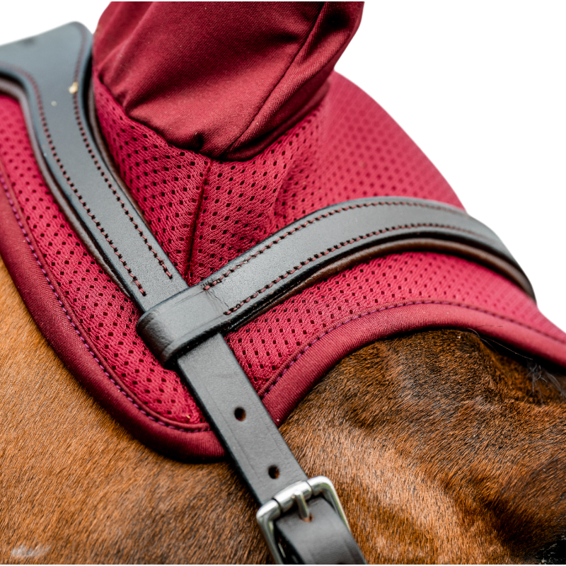 Horseware - Bonnet pour chevaux Amigo mulberry