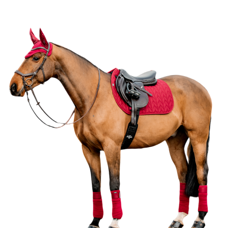 Horseware - Bonnet pour chevaux Amigo mulberry