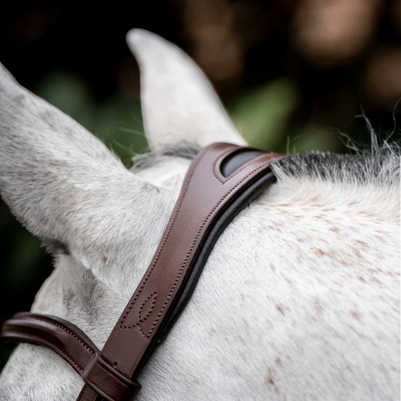 Horseware - Bruine Cavesson teugel 