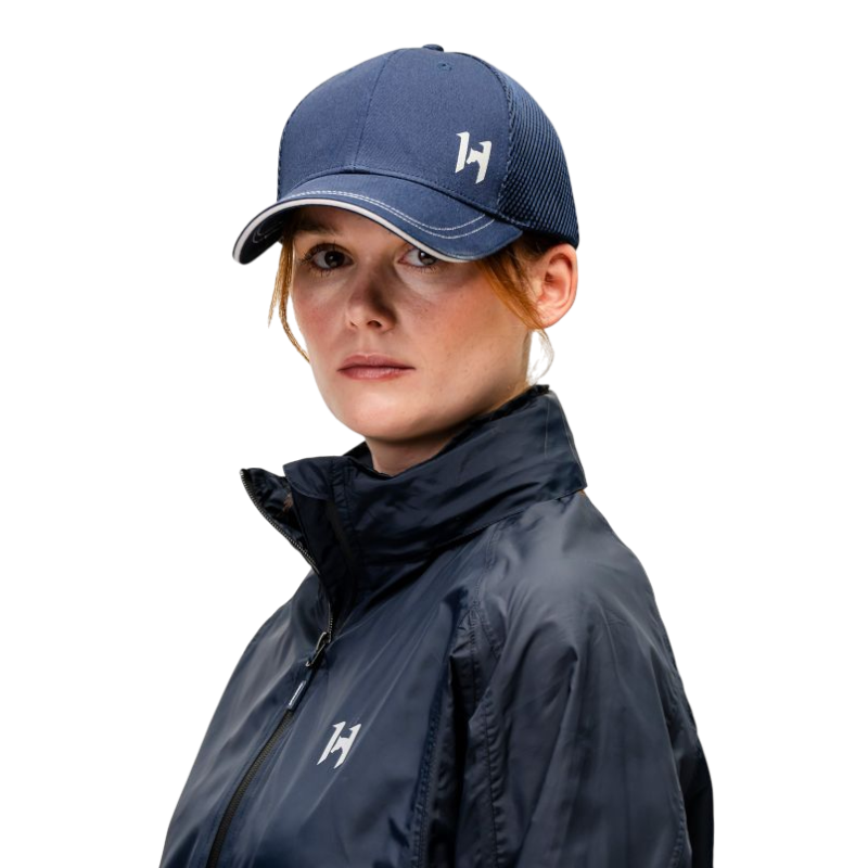 Horseware - Unisex Kappe Aerfit marine 