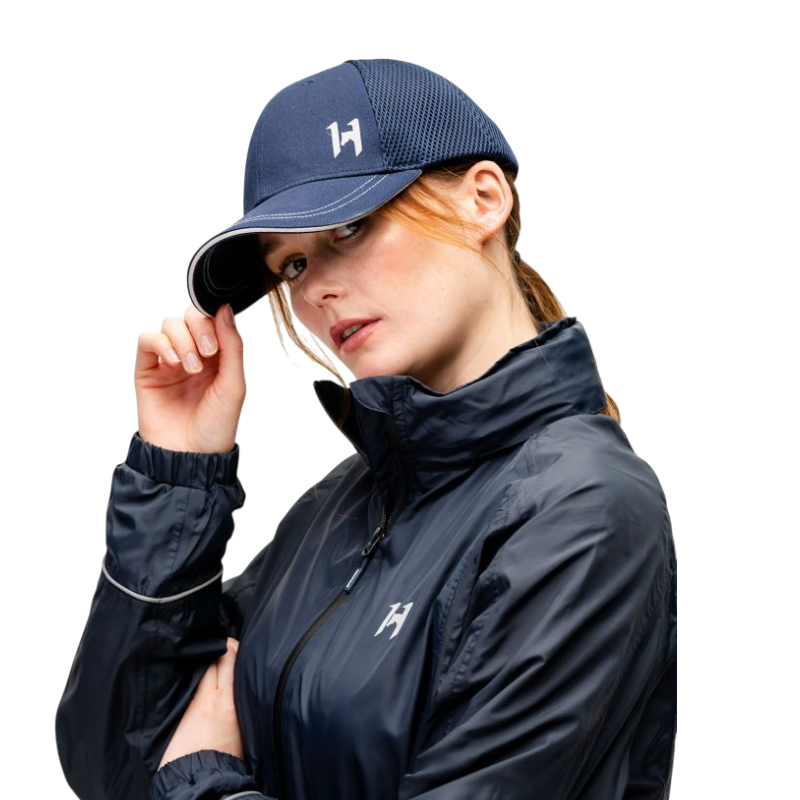 Horseware - Unisex Kappe Aerfit marine 