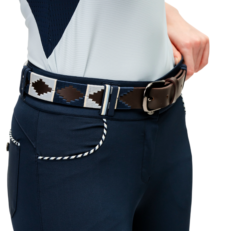 Horseware - Unisex Gürtel Newmarket Polo marine 
