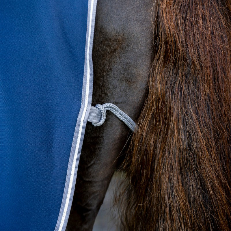 Horseware - Chemise trocknend Amigo Jersey marine/ titan grau/ silber 