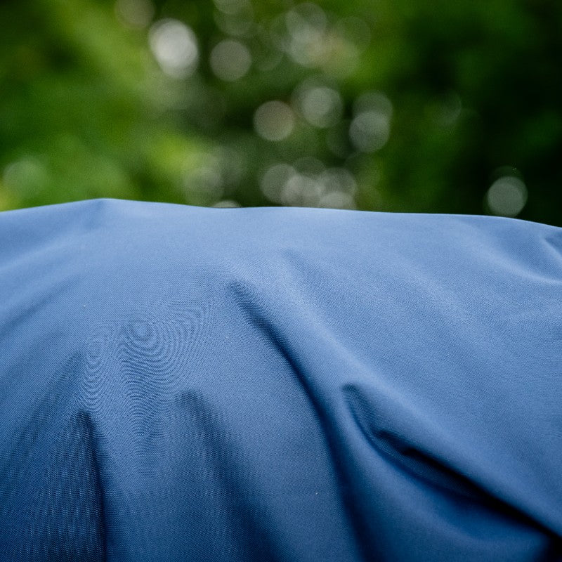 Horseware - Couverture d'extérieur Amigo Bravo 12 Plus marine/ titanium grey/ argent 50 + doublures