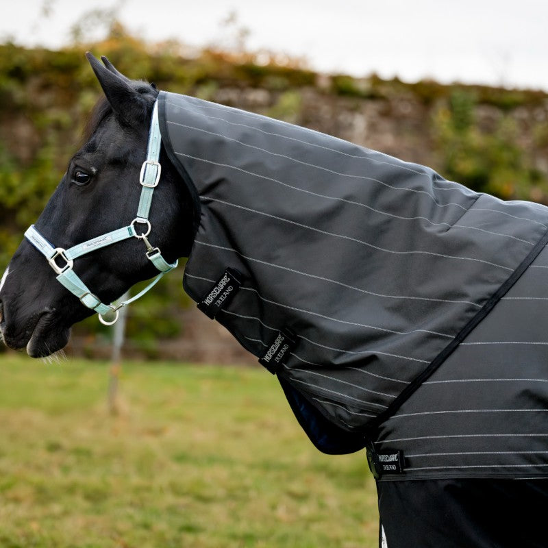 Horseware - Couverture d'extérieur Amigo FieldSafe Reflectech Plus Turnout noir 50g