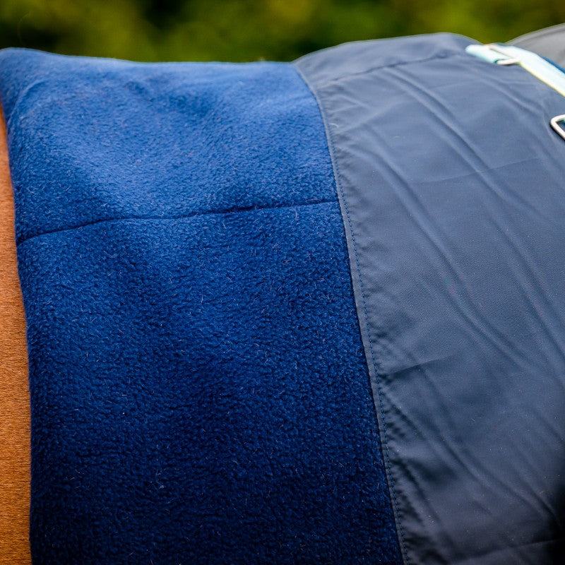 Horseware - Couverture d'extérieur Amigo Hero Ripstop Fleece Lining shadow/ blue haze/ marine 50g | - Ohlala
