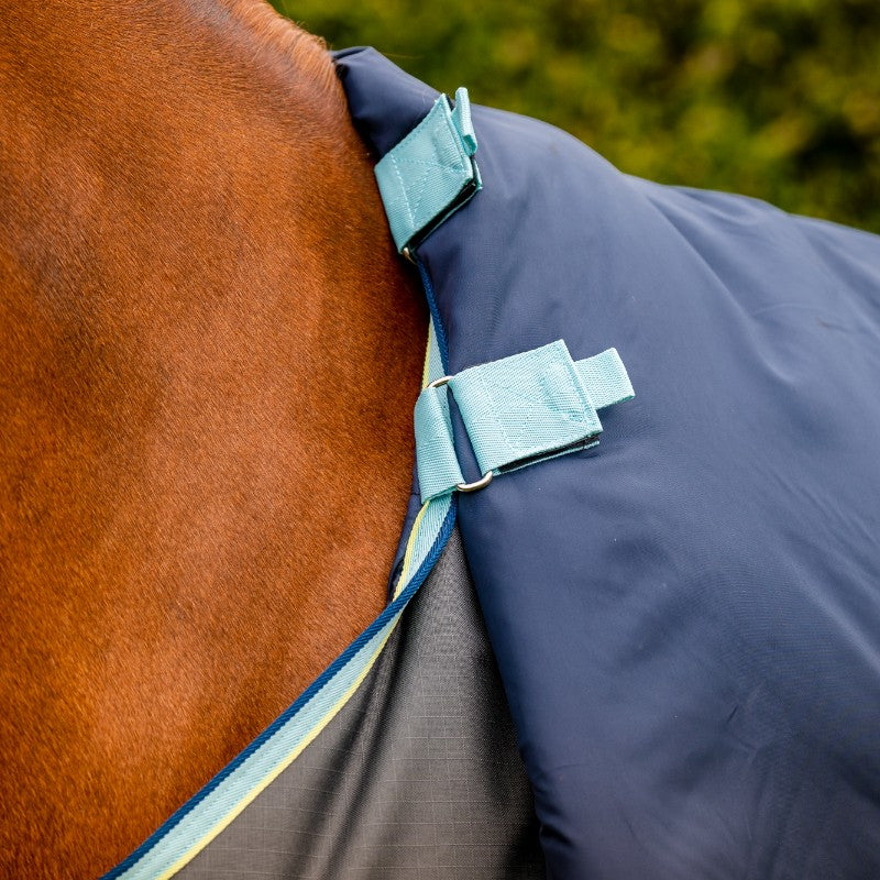 Horseware - Couverture d'extérieur Amigo Hero Ripstop Fleece Lining shadow/ blue haze/ marine 50g | - Ohlala