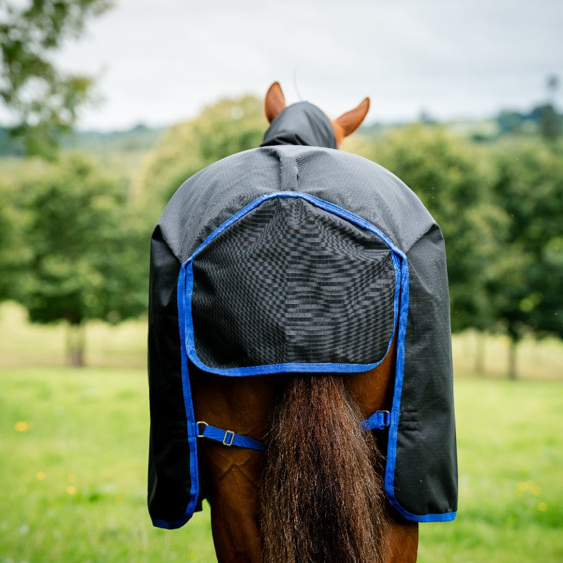 Horseware - Couverture d'extérieur Amigo Ripstop 900 Plus noir/ classic blue 200g
