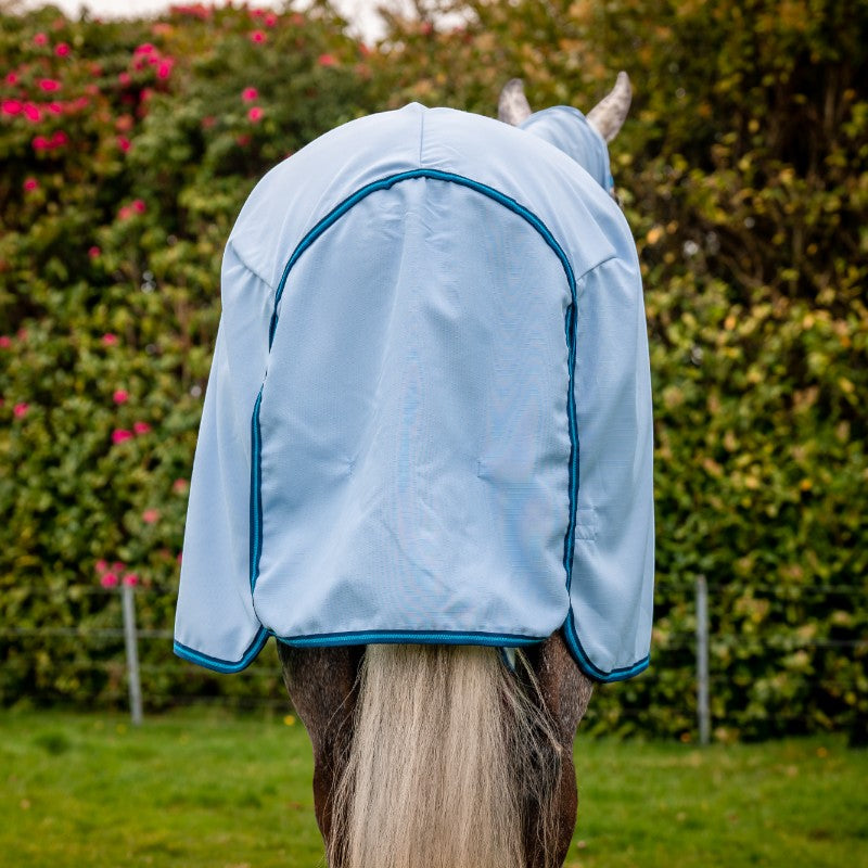 Horseware - Couverture d'extérieur anti-uv Amigo Ripstop Hoody azure blue/ marine/ bleu éléctrique | - Ohlala