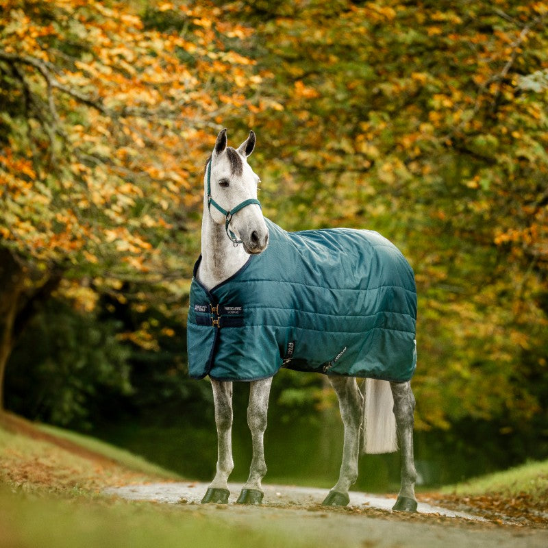 Horseware - Amigo Ripstop Isolator dekking dynastie groen/ marine/ zilver 50g 