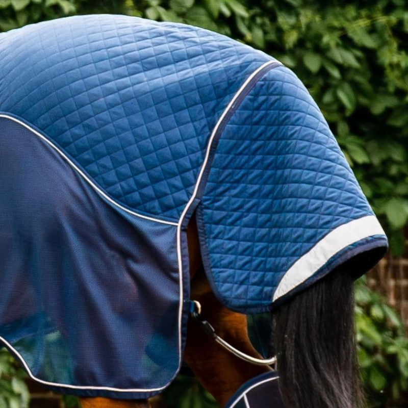 Horseware - Couverture de transport Signature Travel Series marine 50g | - Ohlala