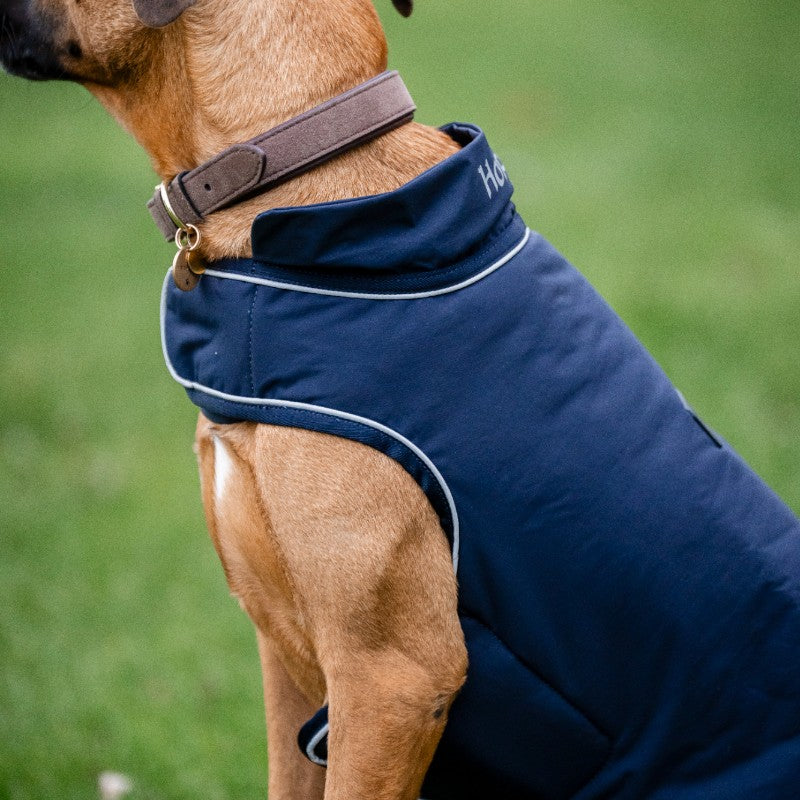 Horseware - Waterdichte hondenhoes Signature marine 
