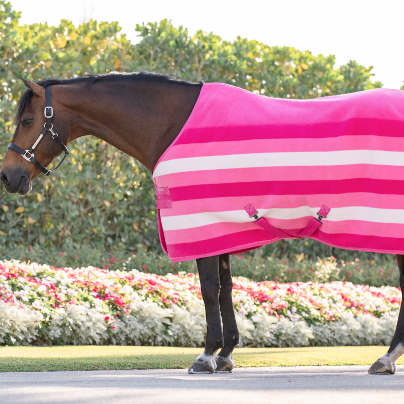 Horseware - Newmarket polar dekens witney roze 