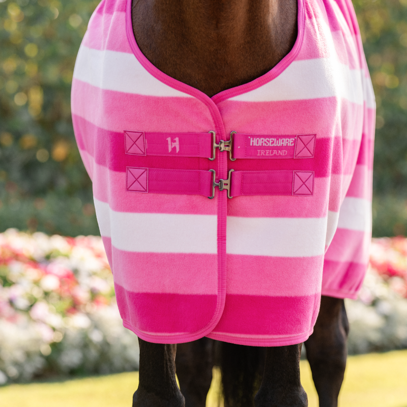 Horseware - Newmarket polar dekens witney roze 