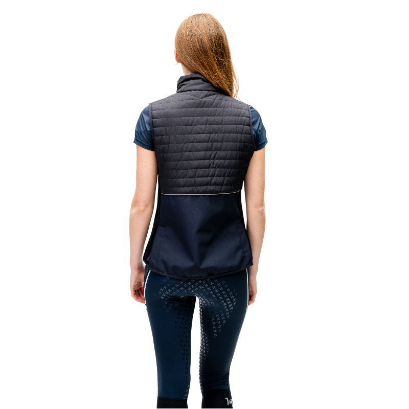 Horseware - Dames mouwloos vest Flow core navy 