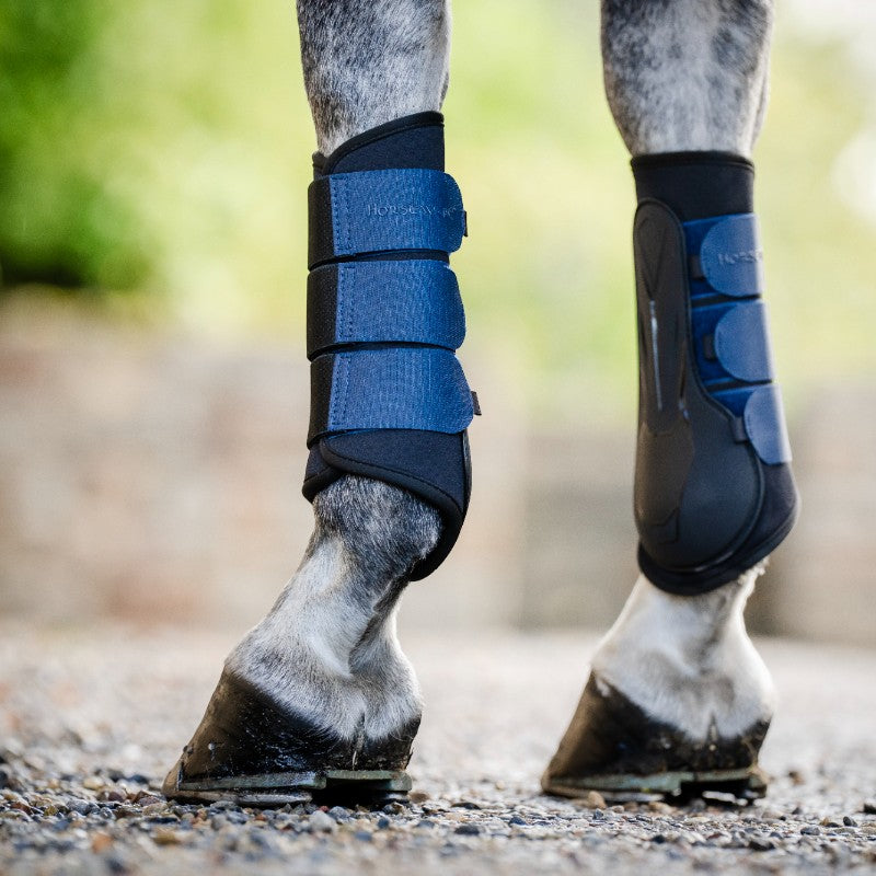 Horseware - Open klassieke marine schoenen 