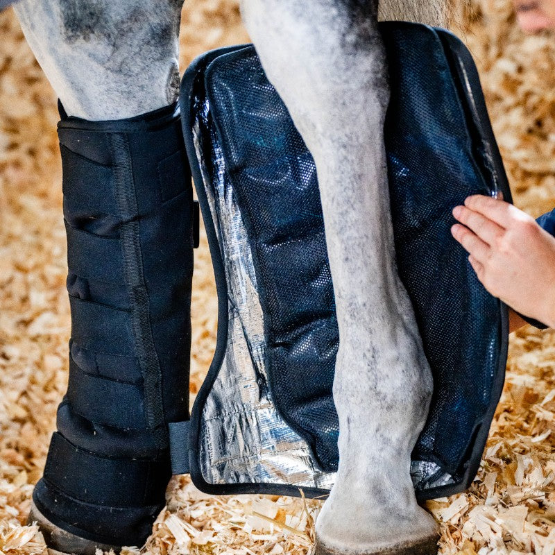 Horseware - Kühlsocken Ice Gel schwarz 