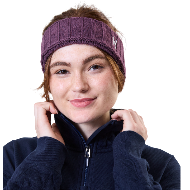 Horseware - Unisex Stirnband Swift himmelblau lila 
