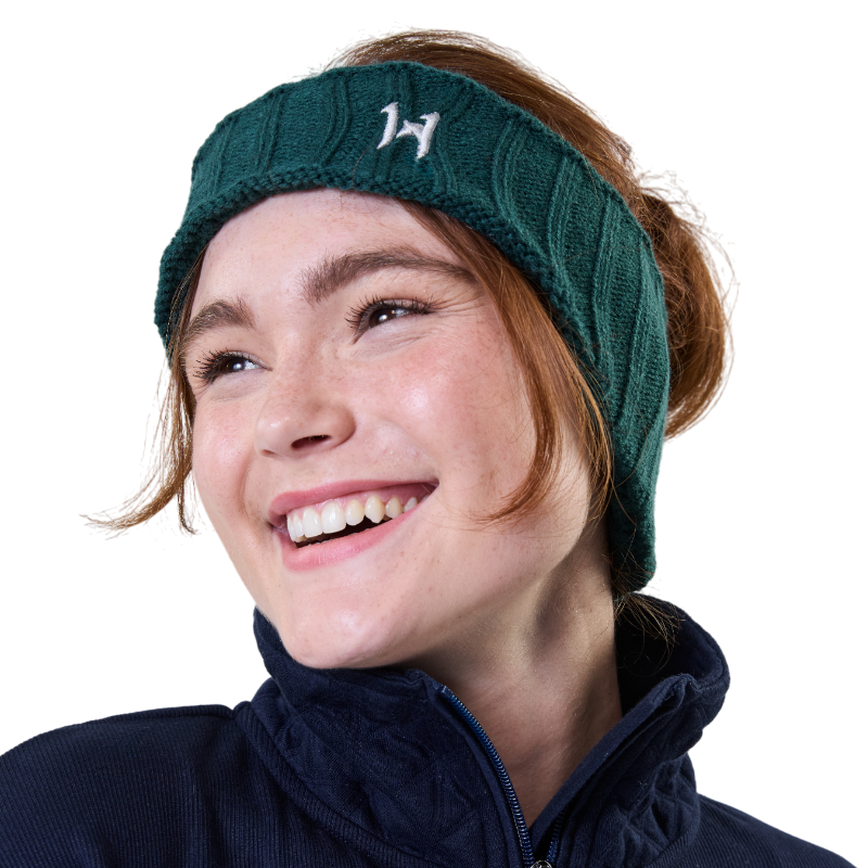 Horseware - Unisex Stirnband Swift Dynastie Grün 