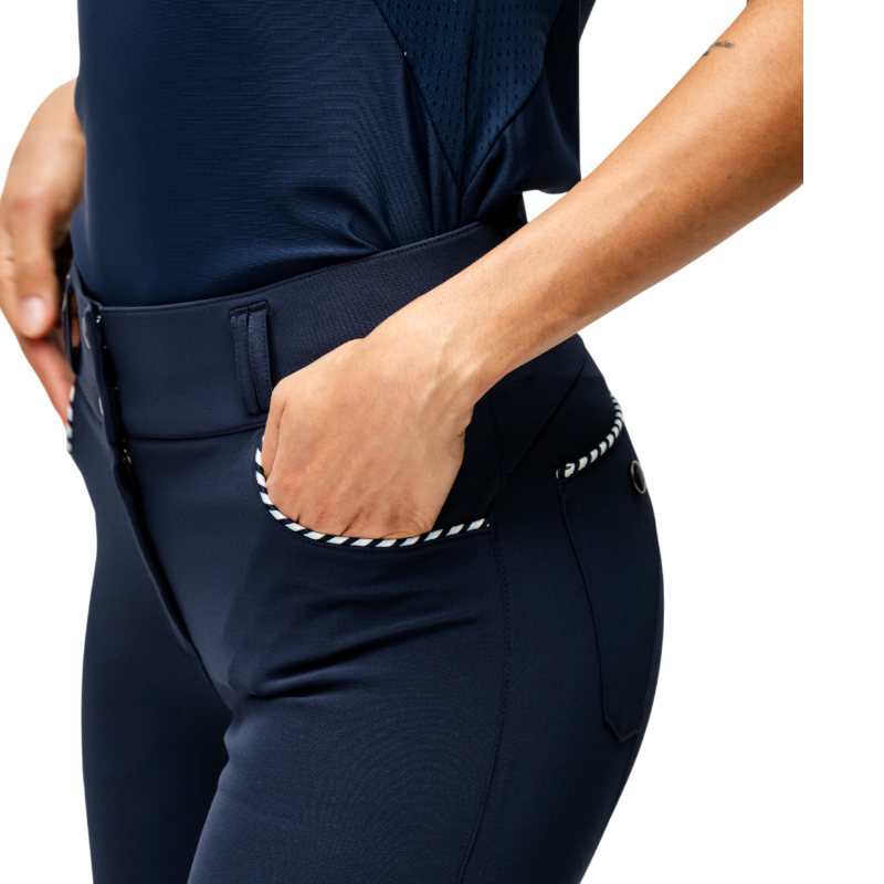 Horseware - Damen Reithose Newmarket Mid Rise marine 
