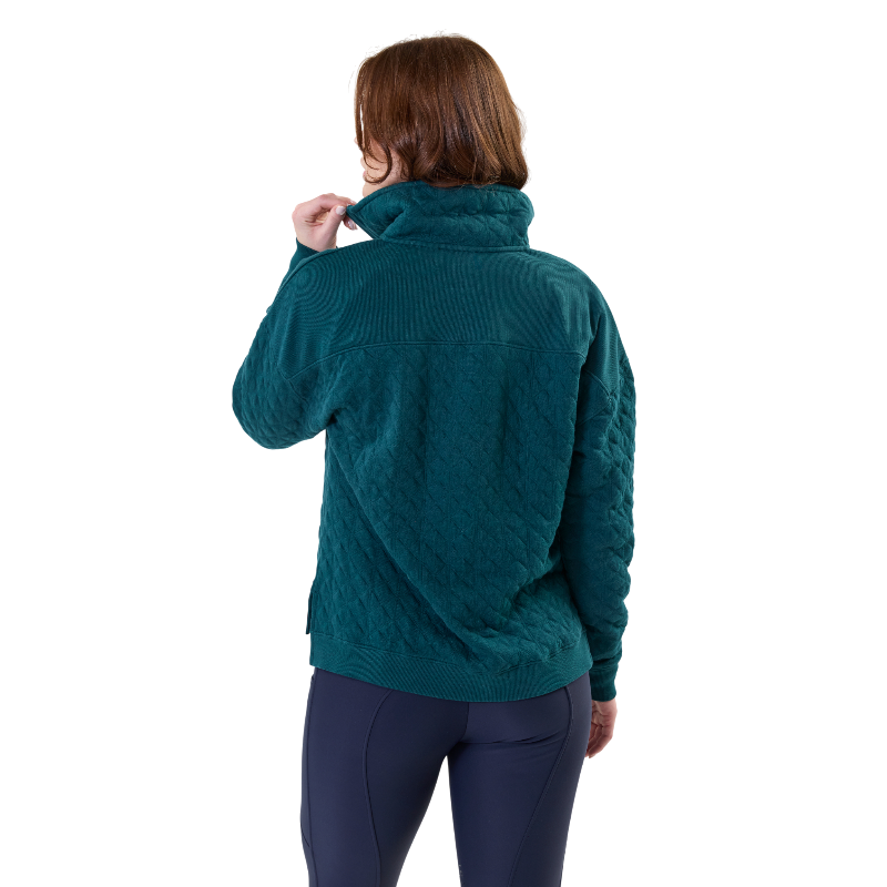 Horseware - Dames lange mouwen sweatshirt Liberty Winter dynasty groen 
