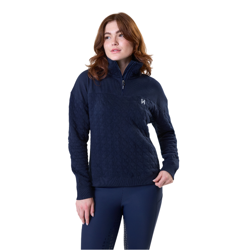 Horseware - Dames lange mouwen trui Liberty Winter marine 