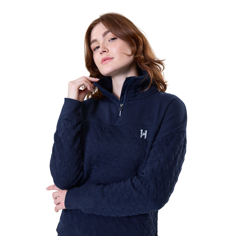 Horseware - Dames lange mouwen trui Liberty Winter marine 
