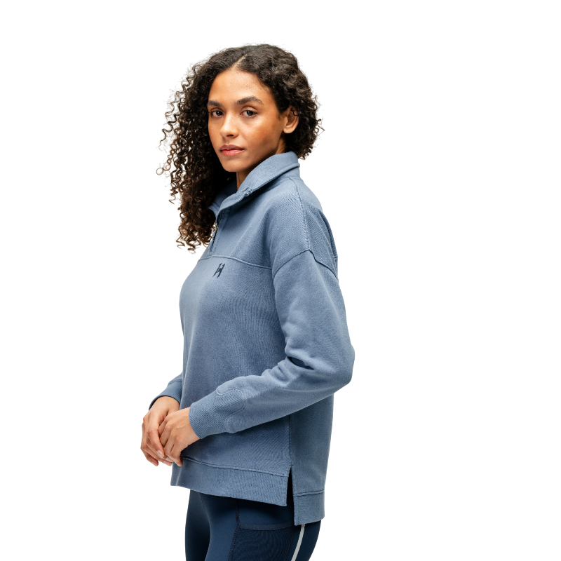 Horseware - Dames sweatshirt met lange mouwen Vitality Hw blauw 