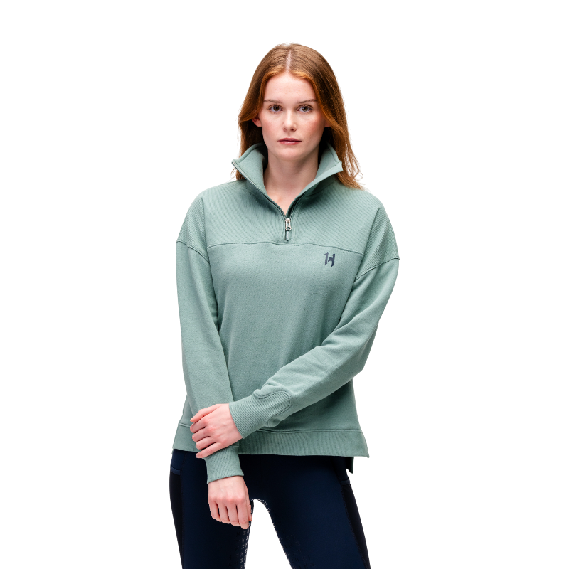 Horseware - Dames longsleeve sweatshirt Vitality hw sage 