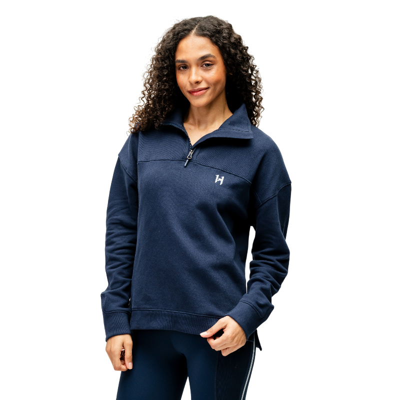 Horseware - Dames lange mouwen sweatshirt Vitality marine 
