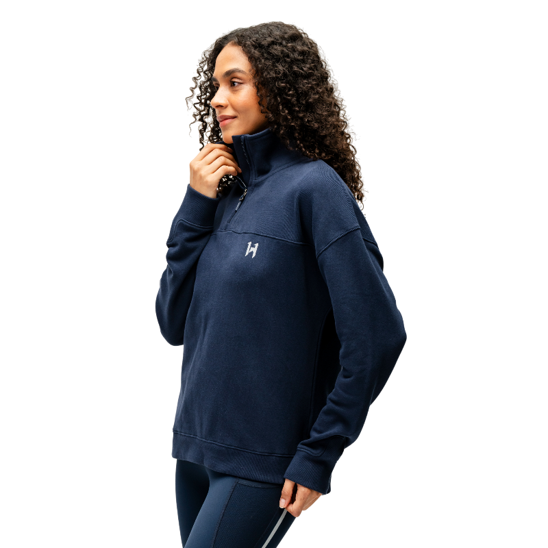Horseware - Dames lange mouwen sweatshirt Vitality marine 