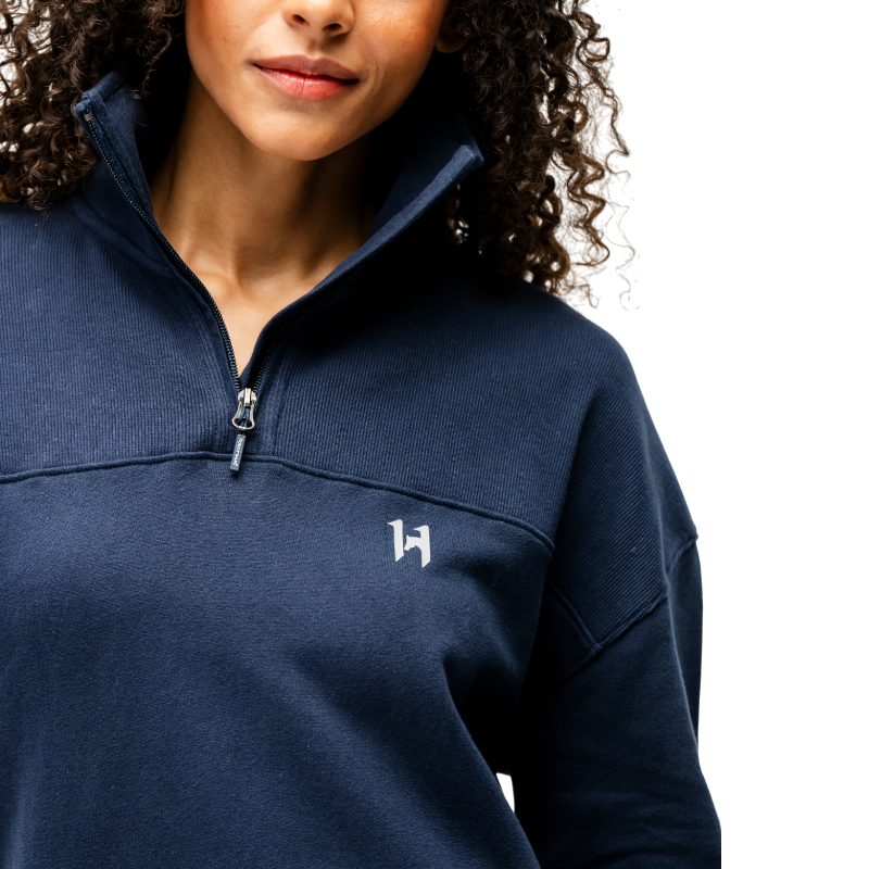 Horseware - Dames lange mouwen sweatshirt Vitality marine 