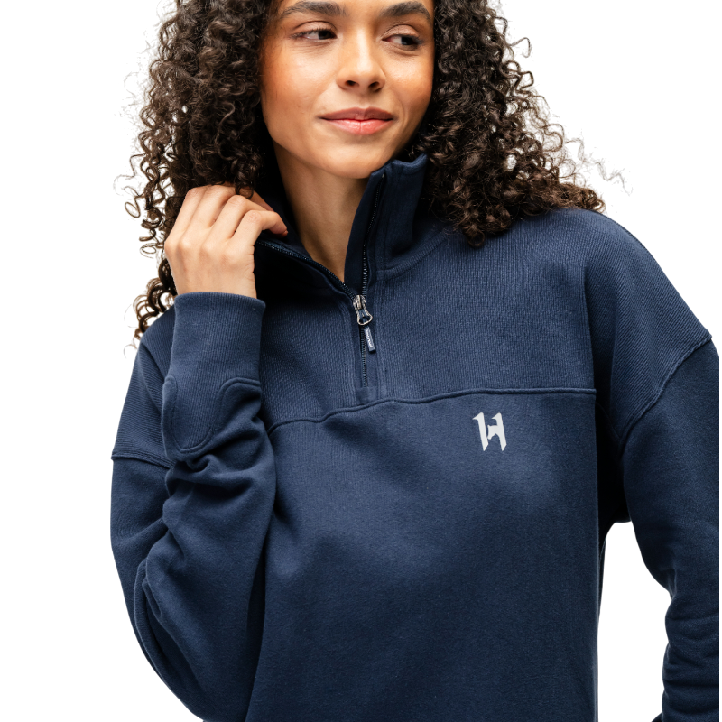 Horseware - Dames lange mouwen sweatshirt Vitality marine 